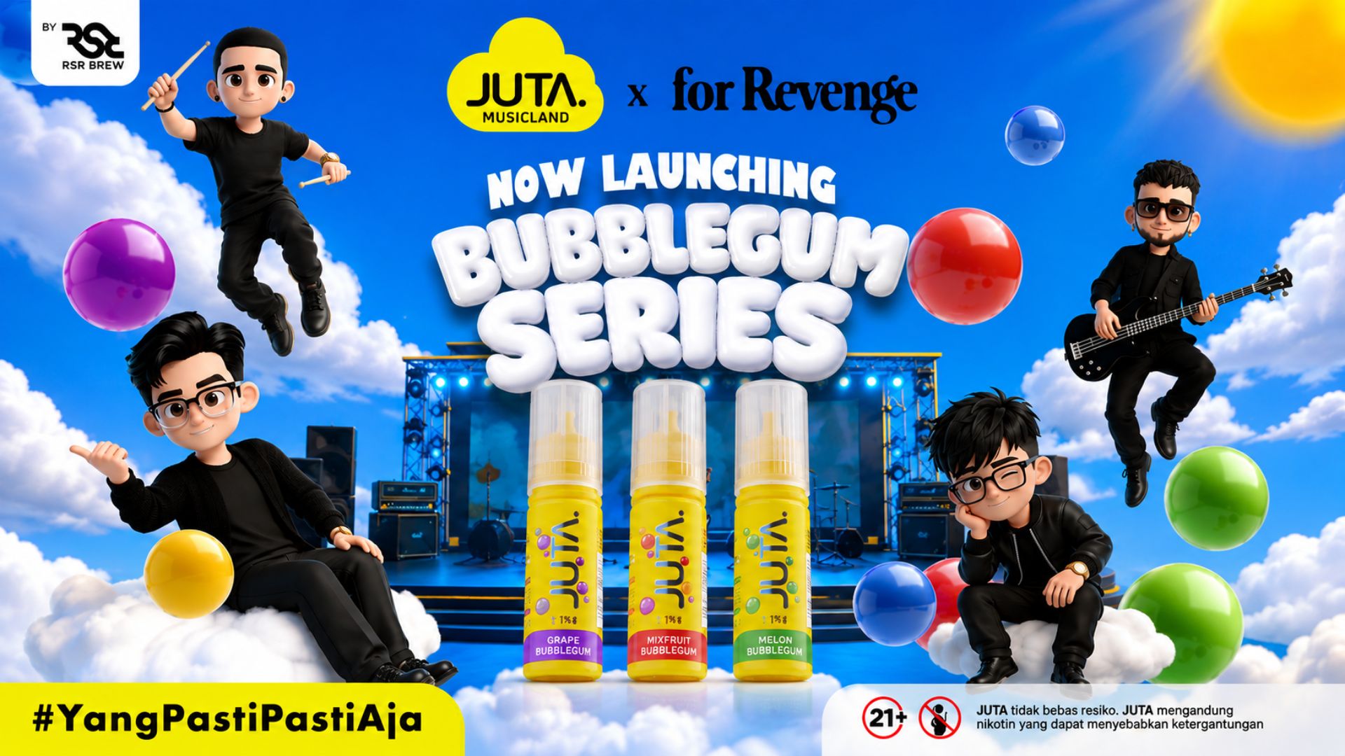 JUTA Bubblegum Series Siap Warnai Harimu!