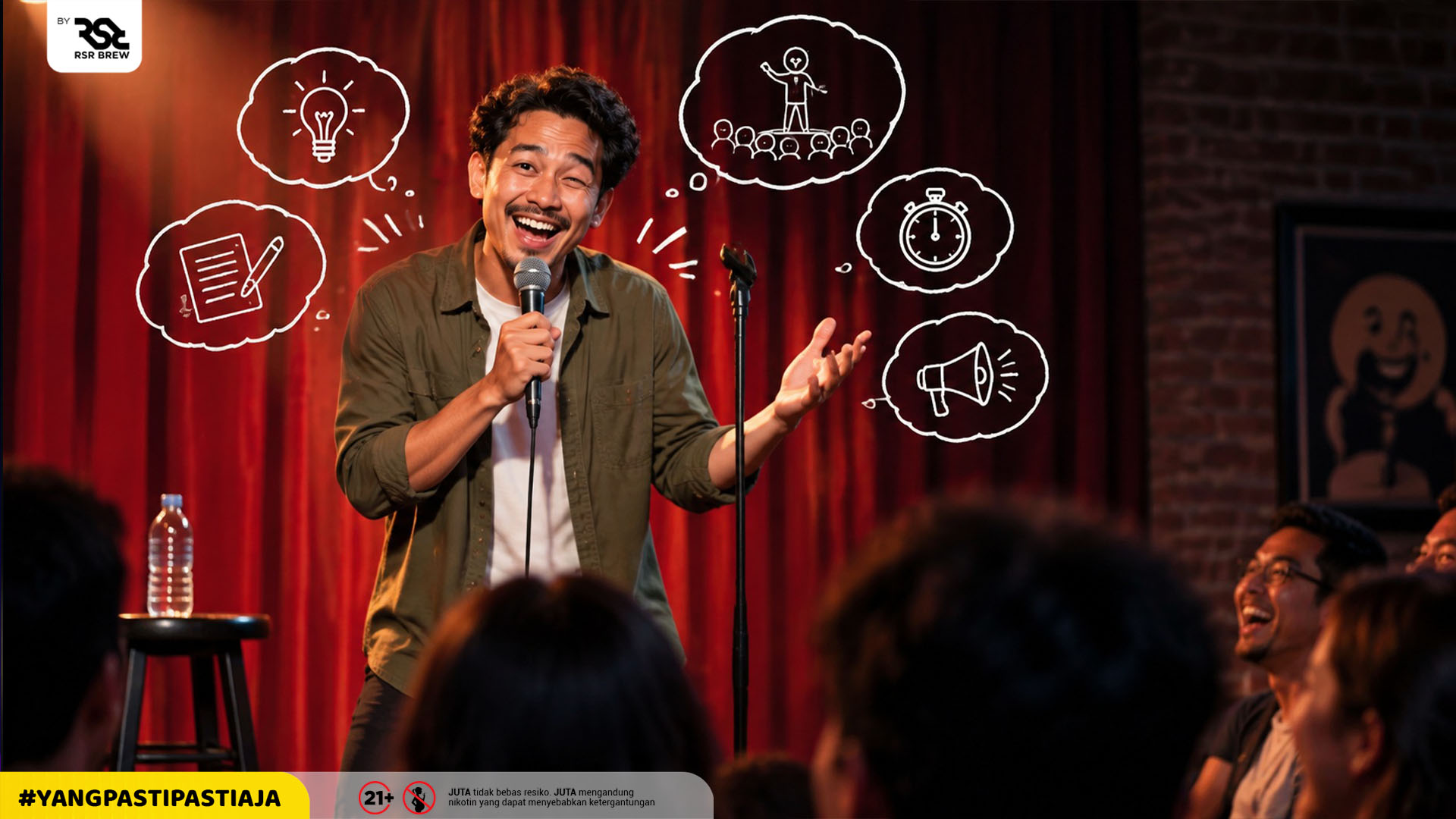 Modal Lucu Doang Belum Cukup, Coba Tips Stand Up Ini