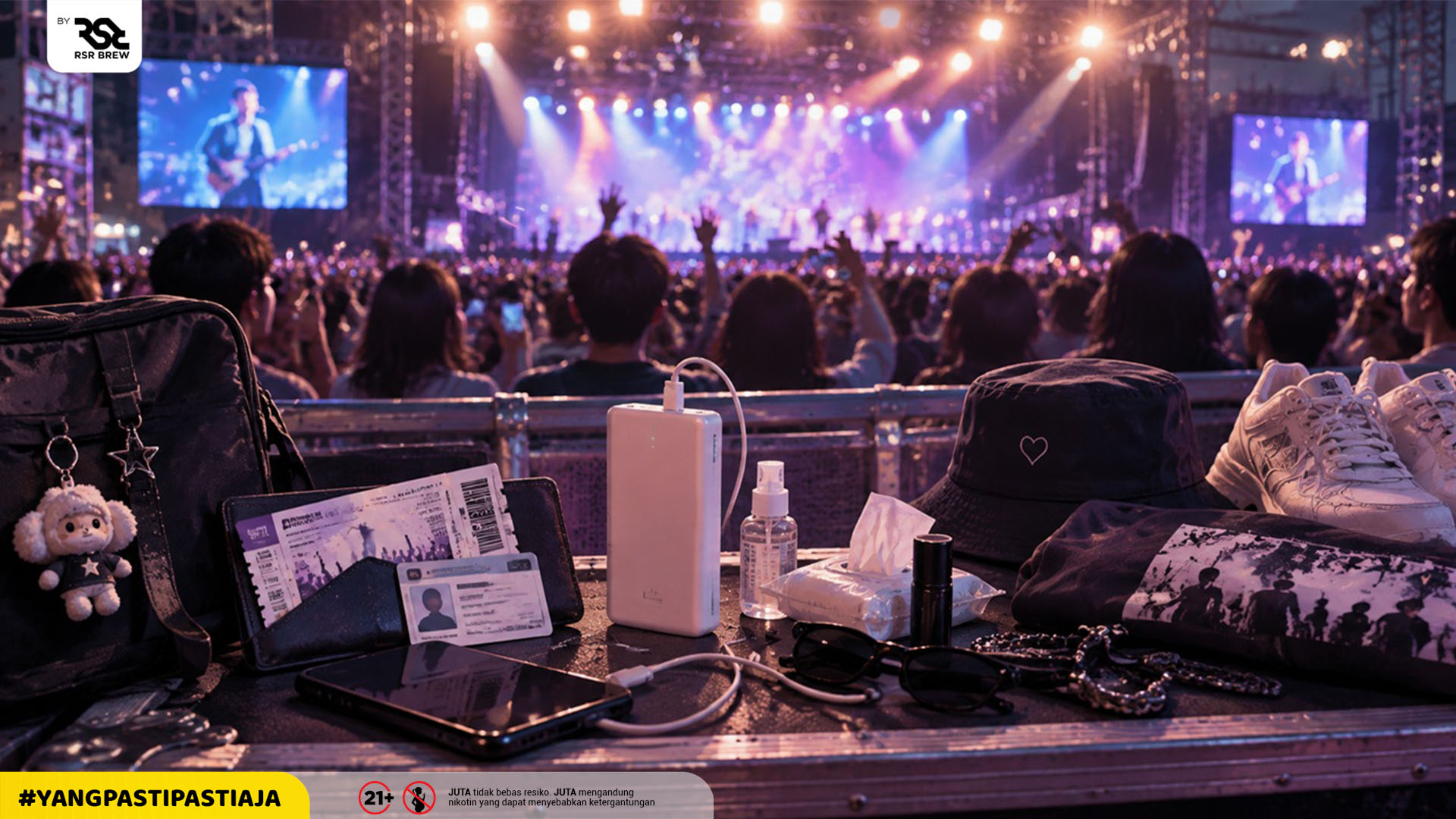 Mau Nonton Konser? Jangan Datang Cuma Modal Tiket