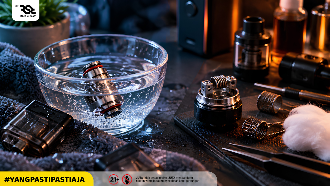 Coil Vape Bisa Dicuci? Jangan Salah Cara Rawat
